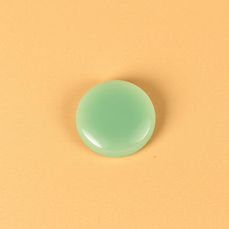 Green Aqeeq Round — Mint — natural Mint Green green aqeeq stone